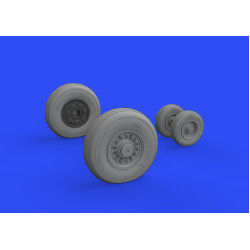 Eduard 648530 1/48 F-14D wheels Brassin for Aircraft