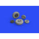 Eduard 648530 1/48 F-14D wheels Brassin for Aircraft