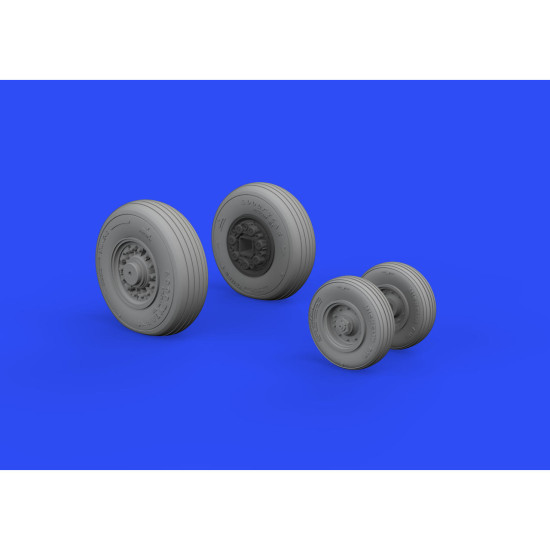 Eduard 648530 1/48 F-14D wheels Brassin for Aircraft