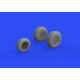 Eduard 648534 1/48 A-26/B-26 Invader wheels Brassin for Aircraft