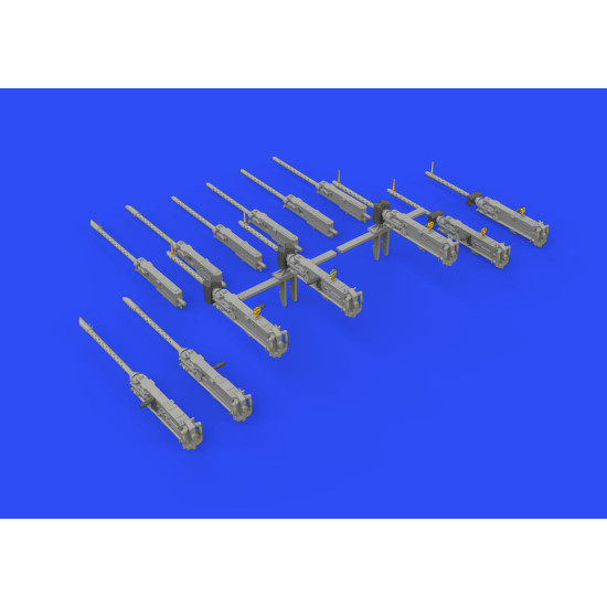 Eduard 648539 1/48 B-17G guns Brassin for Aircraft