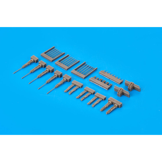 Eduard 648539 1/48 B-17G guns Brassin for Aircraft