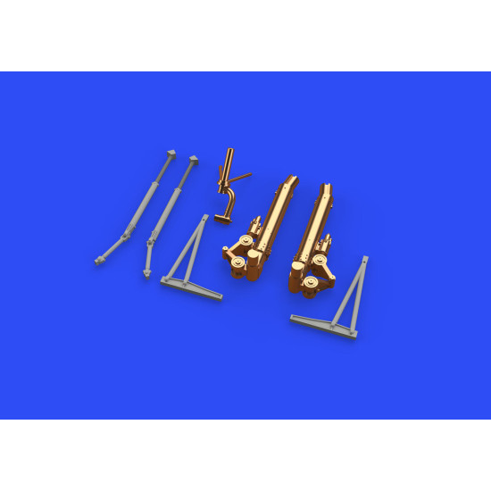 Eduard 648540 1/48 B-17G undercarriage legs BRONZE Brassin for Aircraft