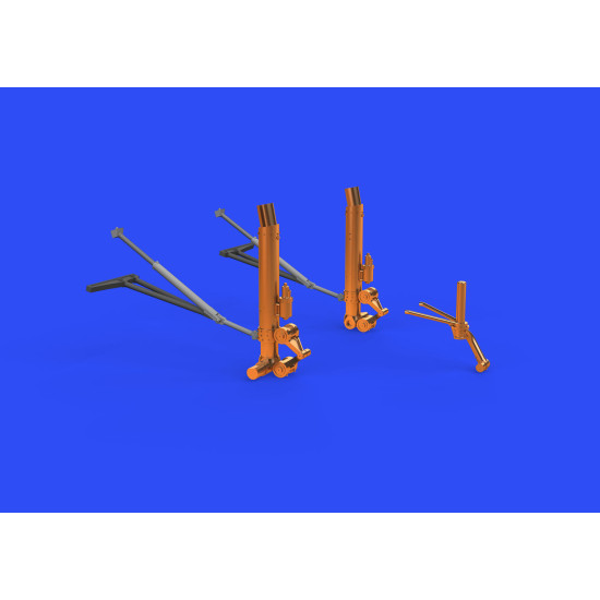 Eduard 648540 1/48 B-17G undercarriage legs BRONZE Brassin for Aircraft