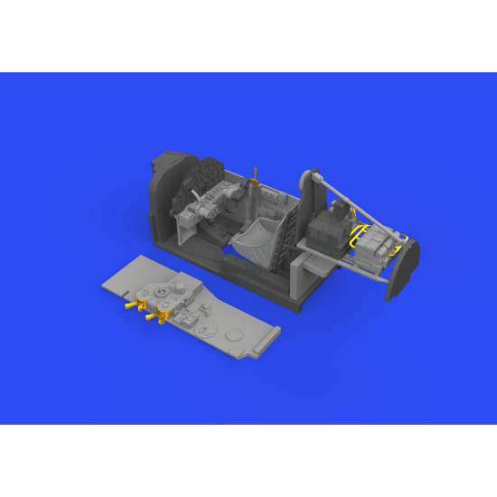 Eduard 648544 1/48 P-38F cockpit Brassin for Aircraft