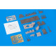 Eduard 648544 1/48 P-38F cockpit Brassin for Aircraft
