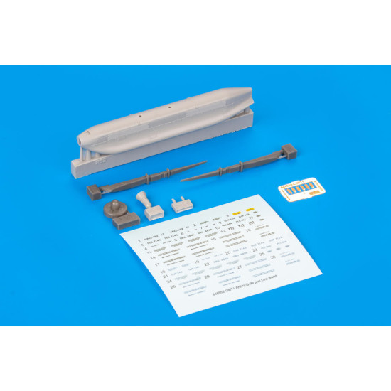 Eduard 648552 1/48 AN/ALQ-99 pod Low Band Brassin for Aircraft