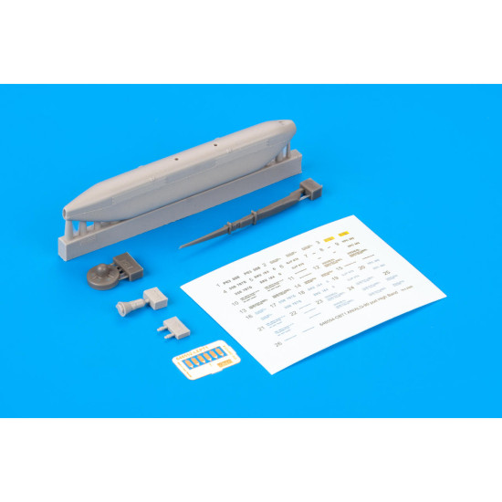 Eduard 648554 1/48 AN/ALQ-99 pod High Band Brassin for Aircraft