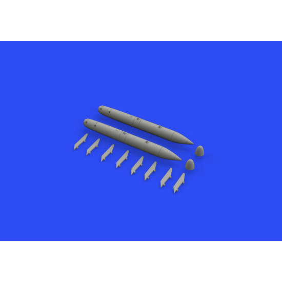 Eduard 648559 1/48 B-61 nuclear bombs Brassin for Aircraft Eduard 648559 1/48 B-61 nuclear bombs Brassin for Aircraft