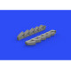 Eduard 648588 1/48 Il-2 exhaust stacks Brassin for Aircraft