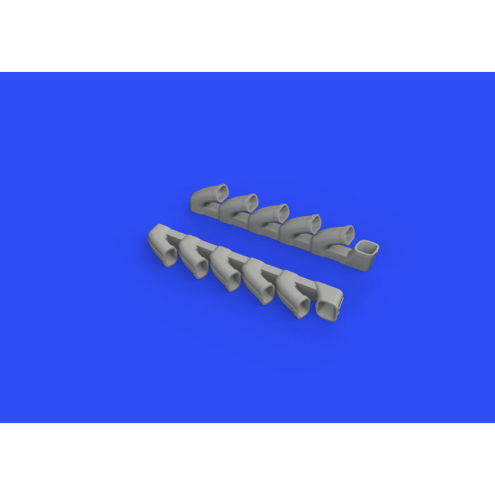 Eduard 648588 1/48 Il-2 exhaust stacks Brassin for Aircraft