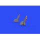 Eduard 648589 1/48 Spitfire Mk.I undercarriage legs BRONZE Brassin for Aircraft
