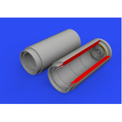 Eduard 648590 1/48 MiG-19 exhaust nozzles Brassin for Aircraft