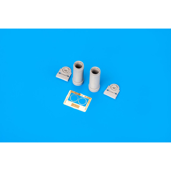 Eduard 648590 1/48 MiG-19 exhaust nozzles Brassin for Aircraft