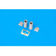 Eduard 648590 1/48 MiG-19 exhaust nozzles Brassin for Aircraft