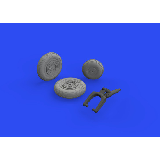 Eduard 648622 1/48 MiG-15 wheels Brassin for Aircraft Eduard 648622 1/48 MiG-15 wheels Brassin for Aircraft