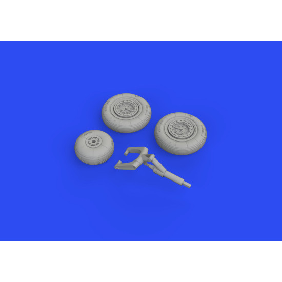 Eduard 648622 1/48 MiG-15 wheels Brassin for Aircraft Eduard 648622 1/48 MiG-15 wheels Brassin for Aircraft