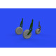 Eduard 648622 1/48 MiG-15 wheels Brassin for Aircraft Eduard 648622 1/48 MiG-15 wheels Brassin for Aircraft