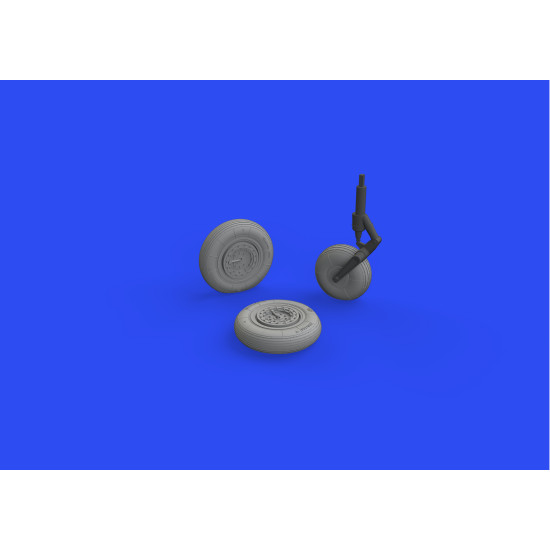 Eduard 648622 1/48 MiG-15 wheels Brassin for Aircraft Eduard 648622 1/48 MiG-15 wheels Brassin for Aircraft