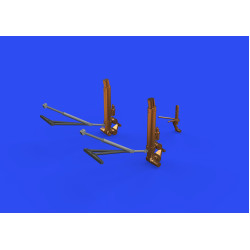 Eduard 648632 1/48 B-17F undercarriage legs BRONZE Brassin for Aircraft