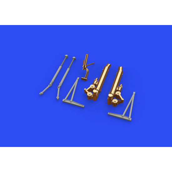 Eduard 648632 1/48 B-17F undercarriage legs BRONZE Brassin for Aircraft