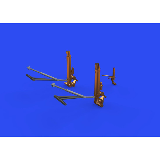 Eduard 648632 1/48 B-17F undercarriage legs BRONZE Brassin for Aircraft