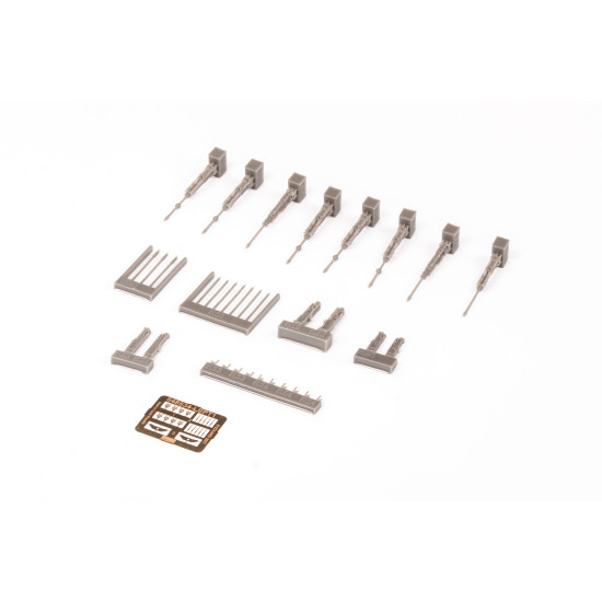 Eduard 648634 1/48 B-17F guns Brassin for Aircraft
