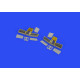Eduard 648638 1/48 Tempest Mk.II gun bays Brassin for Aircraft