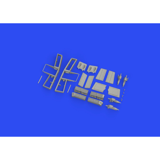 Eduard 648638 1/48 Tempest Mk.II gun bays Brassin for Aircraft