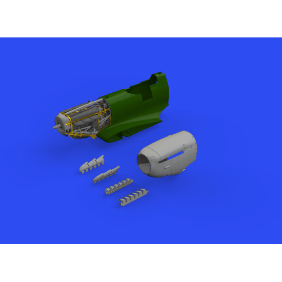 Eduard 648640 1/48 Spitfire Mk.V engine Brassin for Aircraft
