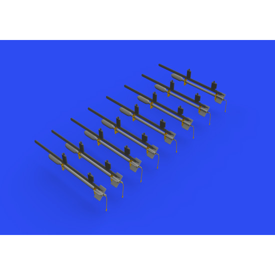 Eduard 648641 1/48 RP-3 60lb rockets for Tempest Mk.II Brassin for Aircraft