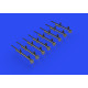 Eduard 648641 1/48 RP-3 60lb rockets for Tempest Mk.II Brassin for Aircraft