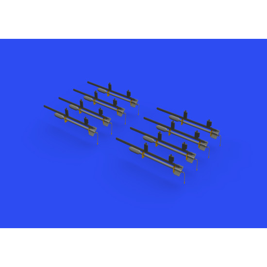 Eduard 648641 1/48 RP-3 60lb rockets for Tempest Mk.II Brassin for Aircraft