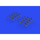Eduard 648641 1/48 RP-3 60lb rockets for Tempest Mk.II Brassin for Aircraft