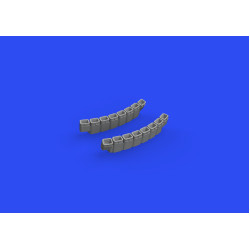 Eduard 648654 1/48 Tempest Mk.II exhaust stacks Brassin for Aircraft