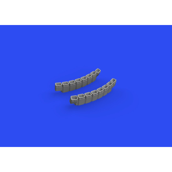 Eduard 648654 1/48 Tempest Mk.II exhaust stacks Brassin for Aircraft