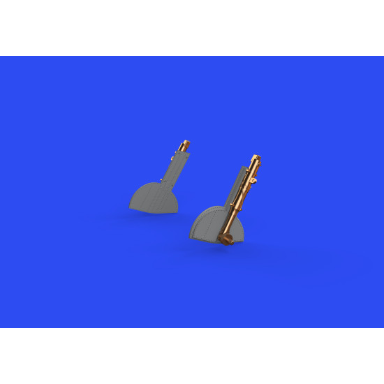 Eduard 648670 1/48 Spitfire Mk.Va/b undercarriage legs BRONZE Brassin for Aircraft
