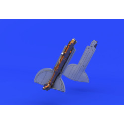 Eduard 648671 1/48 Spitfire Mk.Vc undercarriage legs BRONZE Brassin for Aircraft