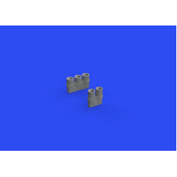 Eduard 648683 1/48 F6F exhaust stacks Brassin for Aircraft