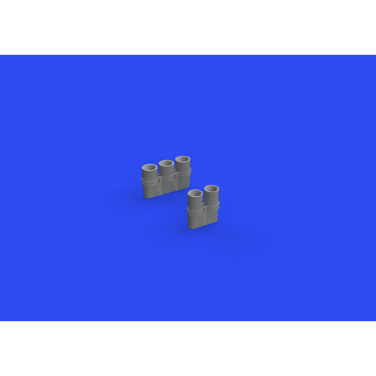 Eduard 648683 1/48 F6F exhaust stacks Brassin for Aircraft