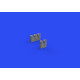 Eduard 648683 1/48 F6F exhaust stacks Brassin for Aircraft