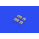 Eduard 648683 1/48 F6F exhaust stacks Brassin for Aircraft