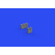 Eduard 648683 1/48 F6F exhaust stacks Brassin for Aircraft