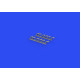 Eduard 648688 1/48 Fw 190D exhaust stacks Brassin for Aircraft