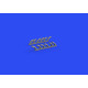 Eduard 648688 1/48 Fw 190D exhaust stacks Brassin for Aircraft