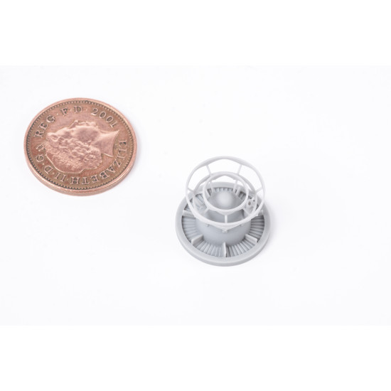 Eduard 648690 1/48 F-4B exhaust nozzles PRINT Brassin for Aircraft