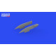 Eduard 648704 1/48 F-4B fin caps PRINT Brassin for Aircraft