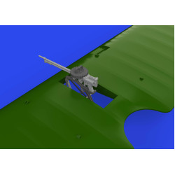 Eduard 648725 1/48 Sopwith Camel 2F.1 Lewis gun PRINT Brassin for Aircraft
