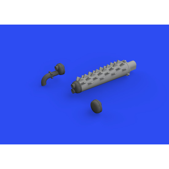 Eduard 648762 1/48 Beaufighter exhausts PRINT Brassin for Aircraft