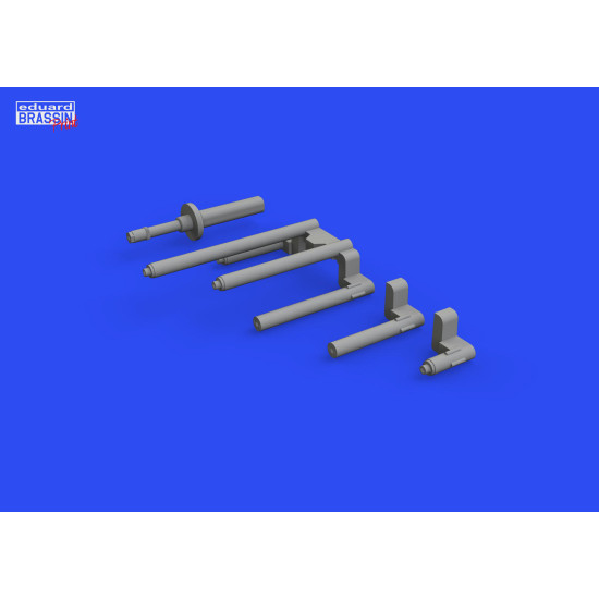 Eduard 648789 1/48 P-38J gun barrels PRINT Brassin for Aircraft